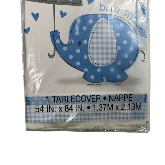Table cover / tablecloth baby shower themed 54x84 in. New in packaging! - Picture 4 of 4